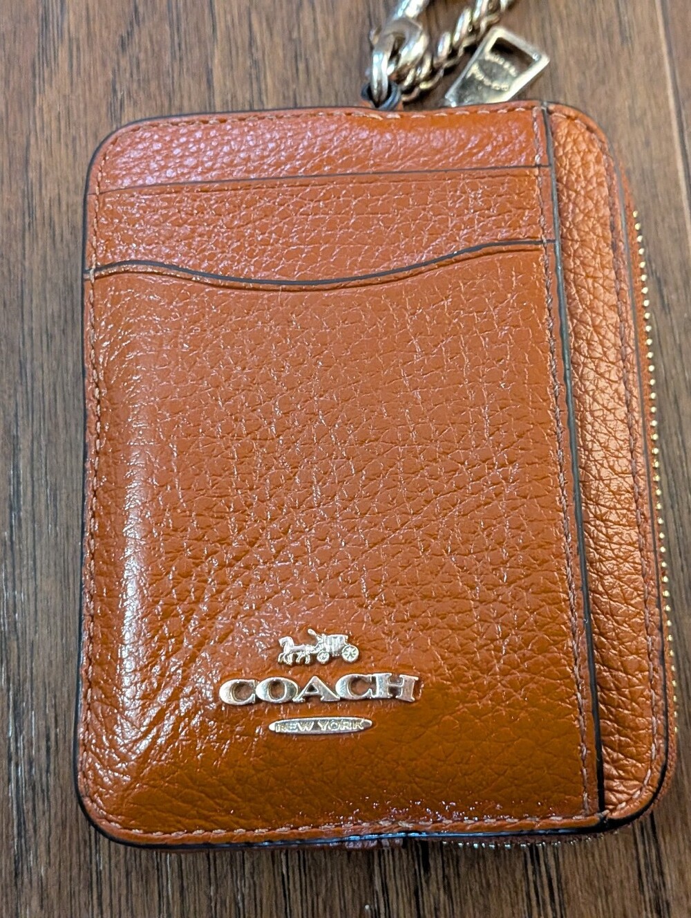 Coach Zip Card Case - Picture 4 of 8